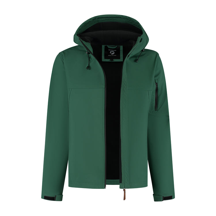 Stian Men - Softshell jacket - Waterproof - Dark green CVO