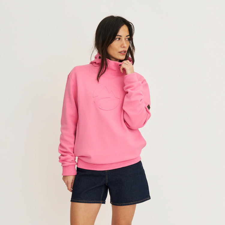 Marte Women - Outdoor sweater - Hoodie - Pink MV