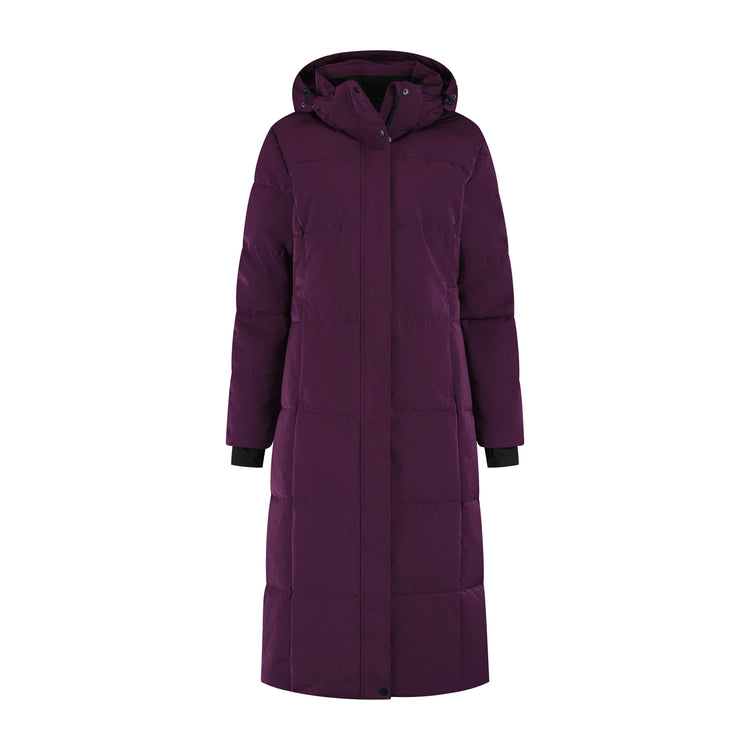 Andels Women - Puffer Winter Jacket - Waterproof - Purple F