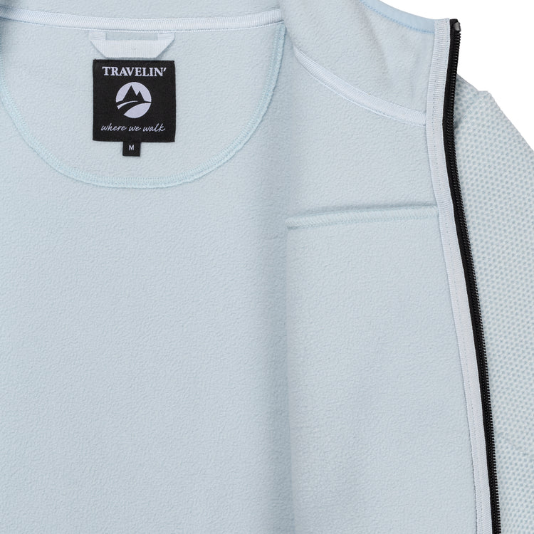 Liva Women - Outdoor cardigan - Light blue DCI