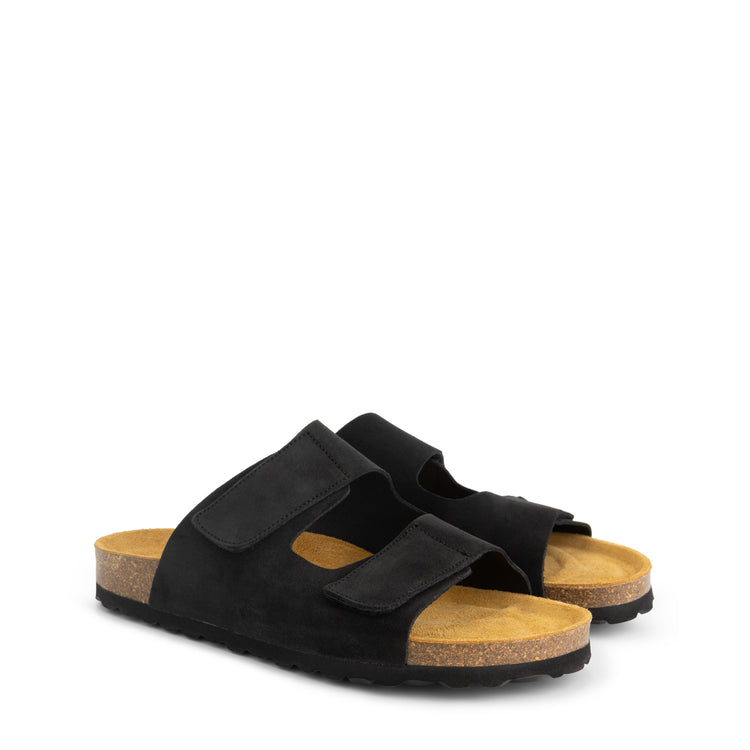 Allinge Men - Sandals - Suede - Black FRD