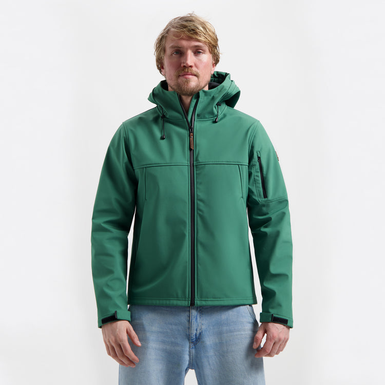 Stian Men - Softshell jacket - Waterproof - Dark green MV
