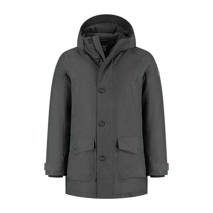 Olav Men - Parka - Waterpoof - Dark grey F