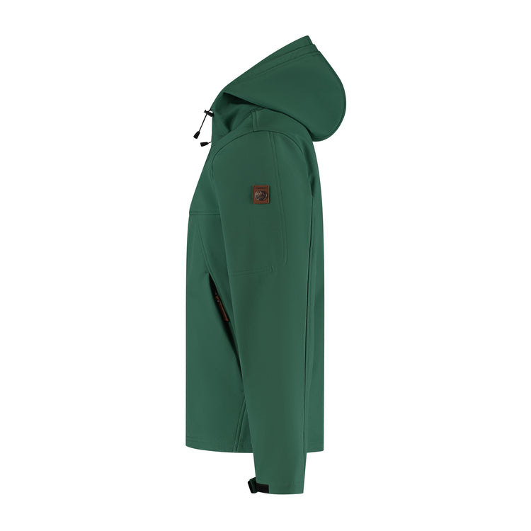 Stian Men - Softshell jacket - Waterproof - Dark green L