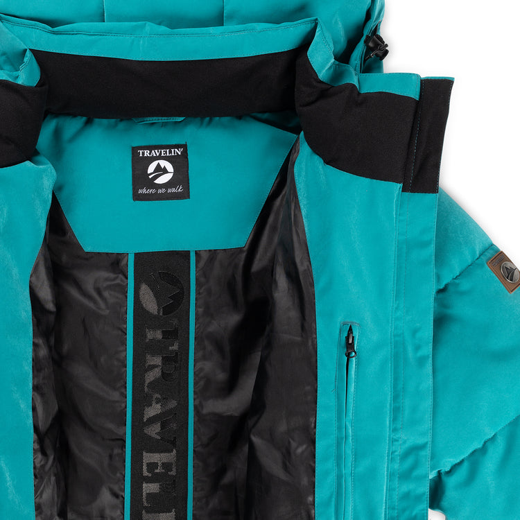 Franska Women - Puffer jacket - Water-resistant - Turquoise DCI