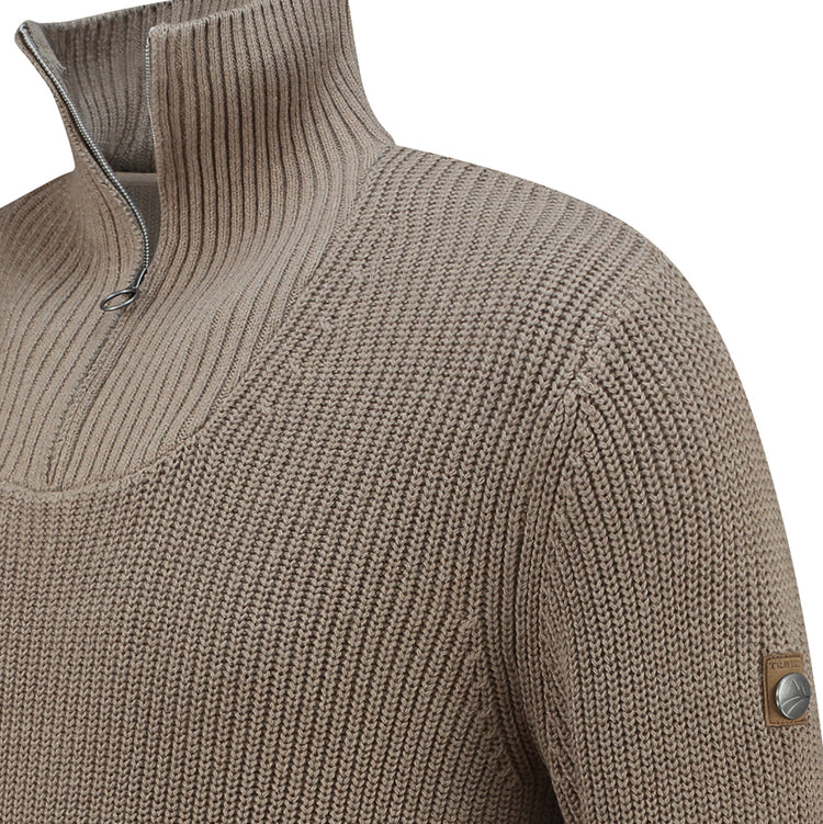 Brecon Men - Sweater - Cashmere blend - Sand DCB