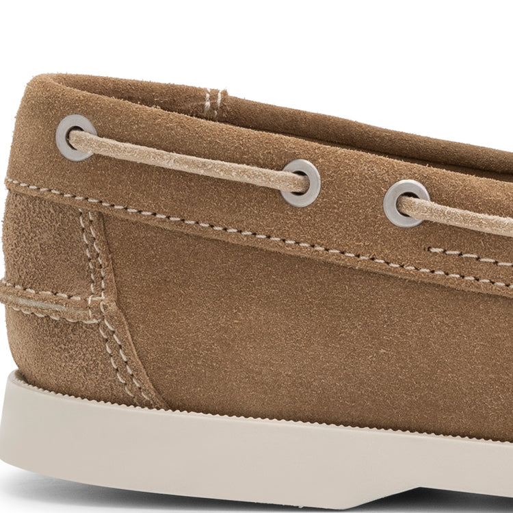 Penzance Men - Boat shoes - Suede - Light brown DFH