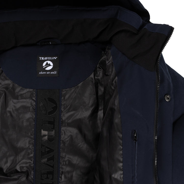 Kalmar Men - Puffer jacket - Water-resistant - Navy DCI