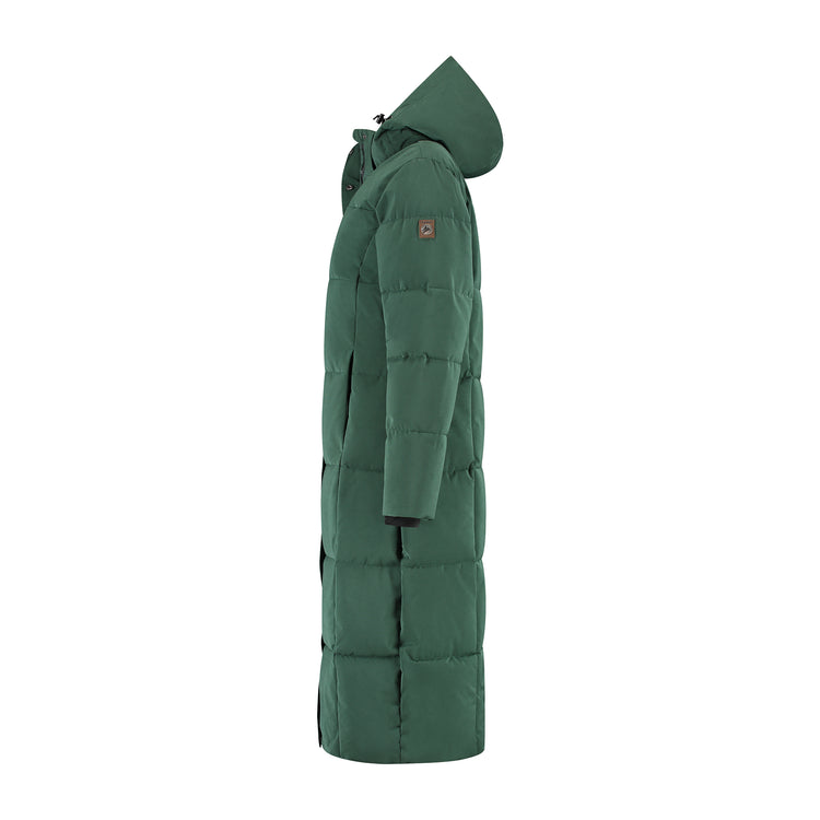 Freya Women - Puffer jacket - Fitted - Dark green L