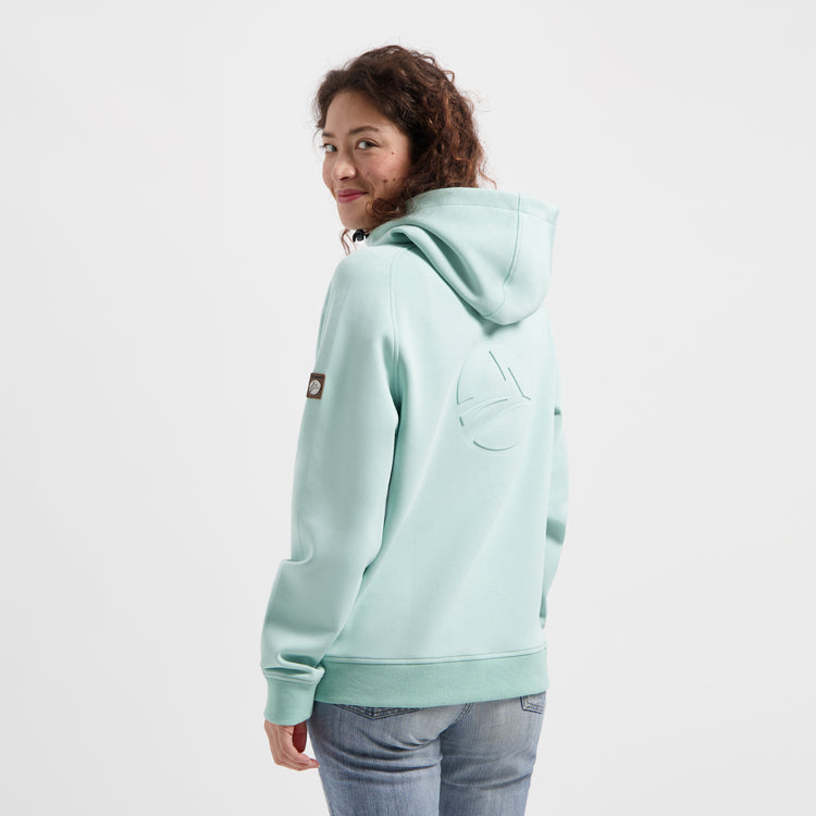 Sanna Women - Outdoor cardigan - Sweater - Green MV