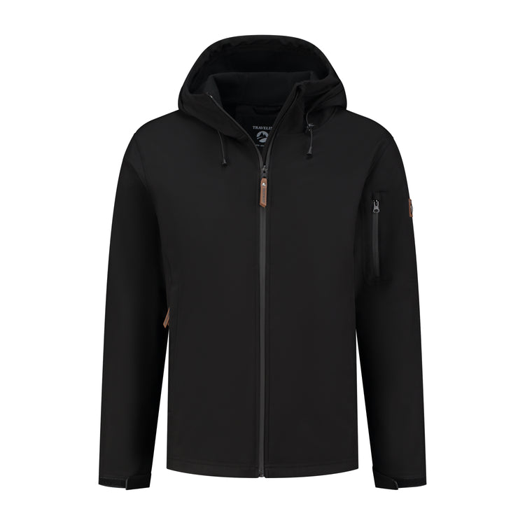 Sverre Men - Softshell jacket - Waterproof - Black F