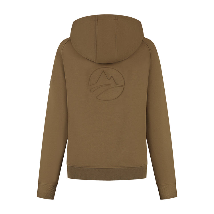 Stine Women - Hooded Cardigan - Sweat - Brown B