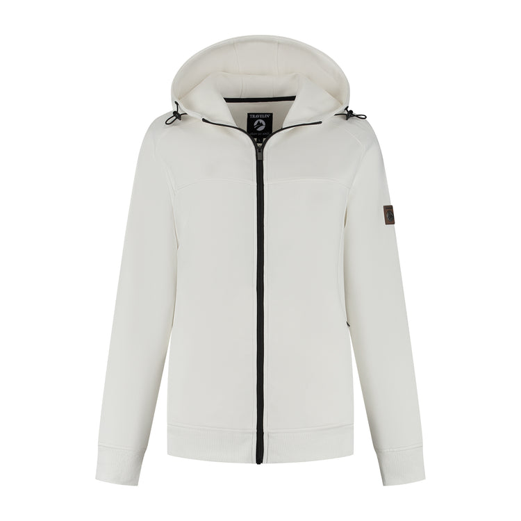 Silje Women - Outdoor cardigan - Sweater - Off-white F