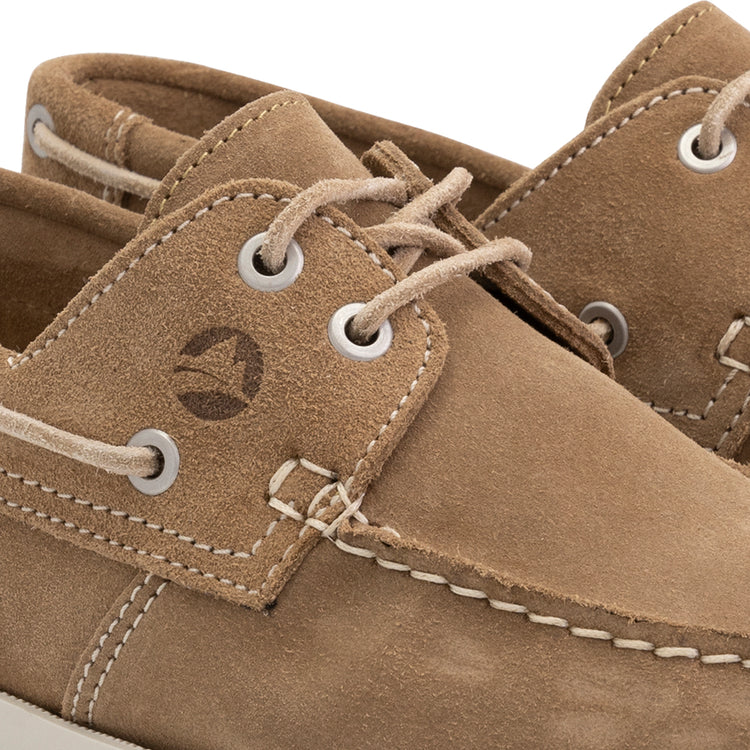 Penzance Men - Boat shoes - Suede - Light brown DFW