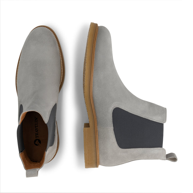 Ealing Men - Chelsea boots - Suede - Grey UPD