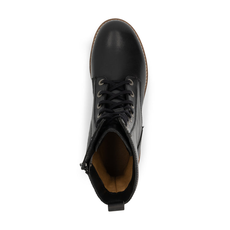 Forsol Women - Lace-up boots - Leather - Black UPS