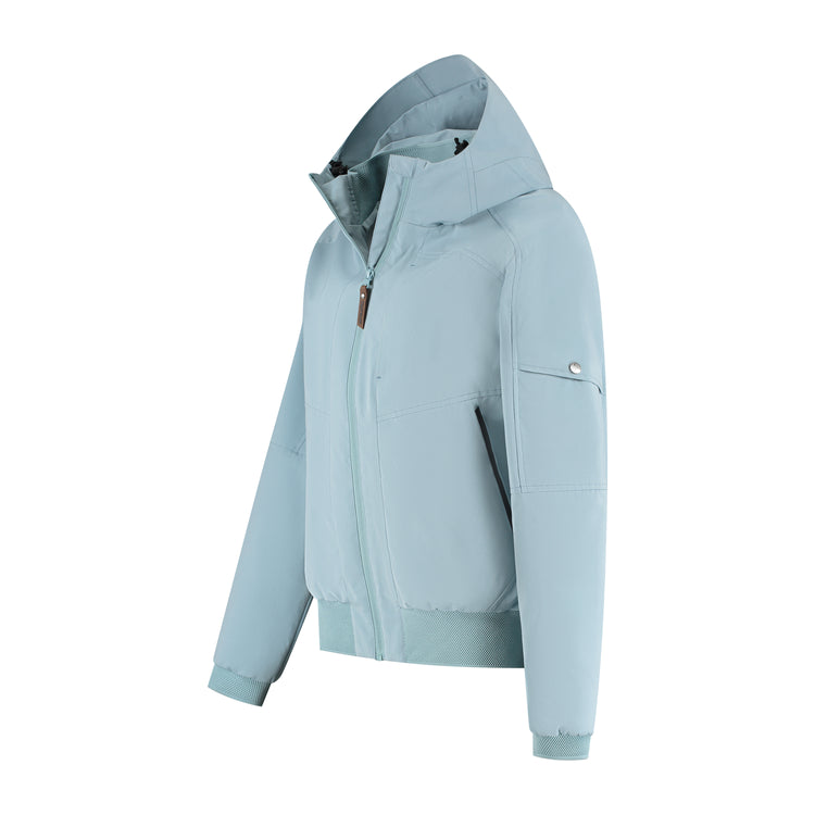 Katla - Waterproof jacket - Women - Light blue FL