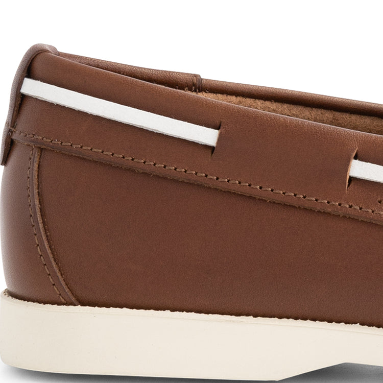 Ebeltoft Women - Boat shoes - Leather - Brown DFH