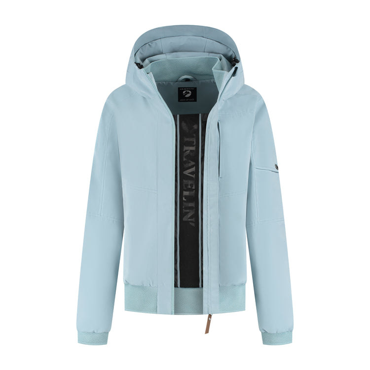 Katla - Waterproof jacket - Women - Light blue CVO
