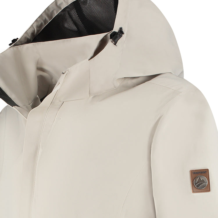Alva Women - Hardshell jacket - Waterproof - Sand DCB
