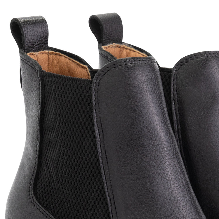 Ivry Women - Leather chelsea boots - Black DFS