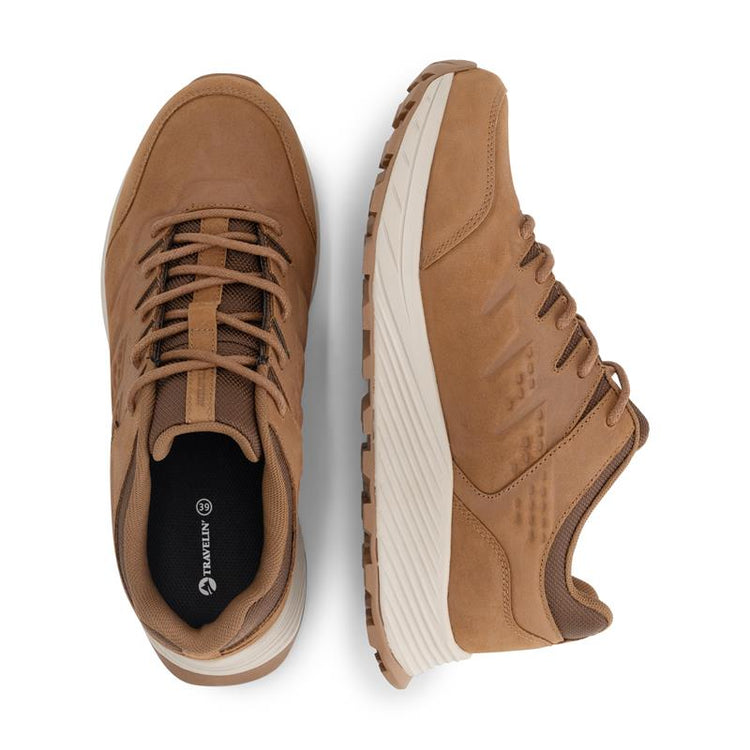 Stege Women - Low hiking shoes - Waterproof - Cognac UPD