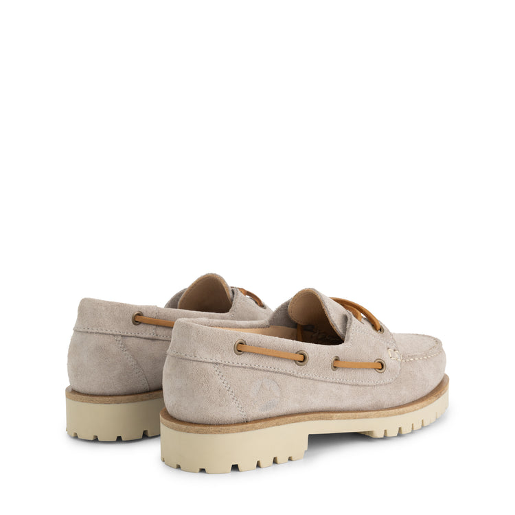 Salla Women - Boat shoes - Suede - Grey BD