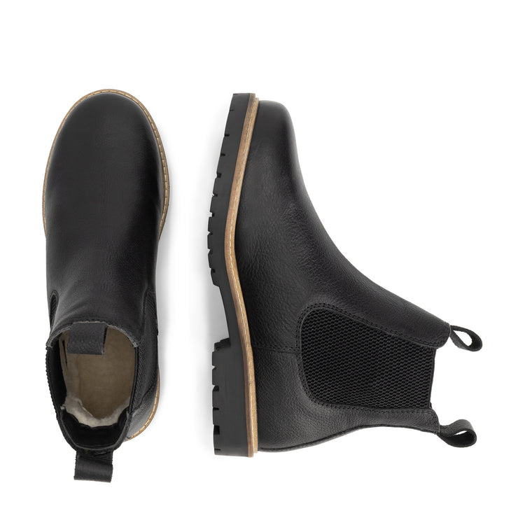 Romstad Women - Chelsea boots - Wool-lined - Black UPD