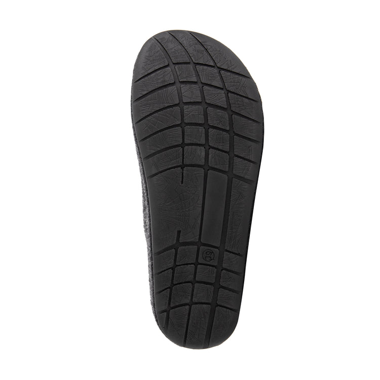 Come Home Women - House slippers - Wool - Dark grey UNS
