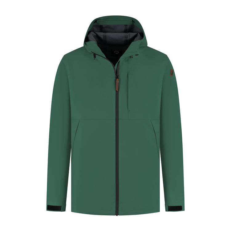 Jari - Waterproof jacket - Men - Dark green F