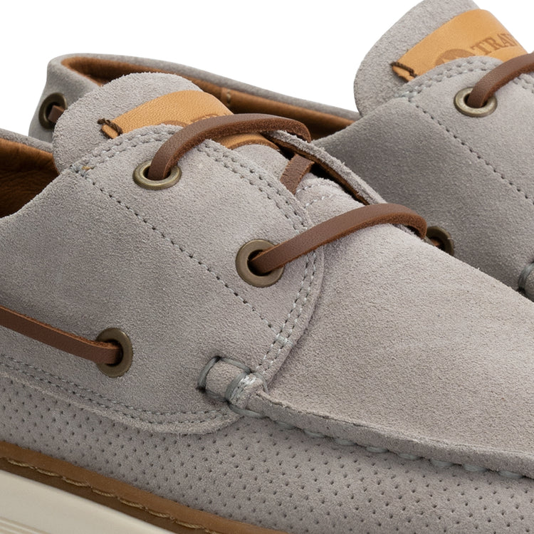 Shipton Men - Lace-up shoes - Suede - Grey DFW