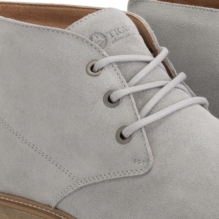 Redhill Men - Mid lace-up shoes - Suede - Grey DFW