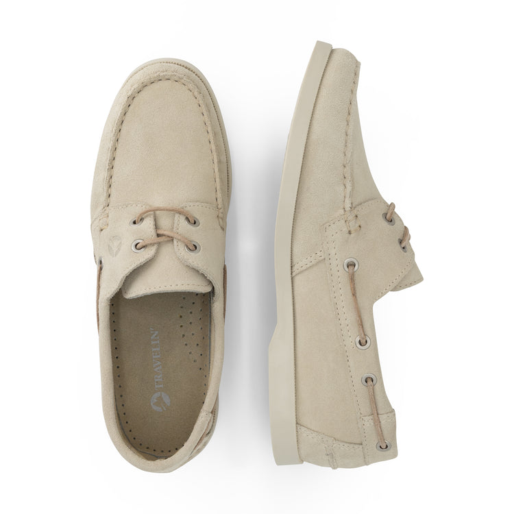 Krokvag Men - Boat shoes - Suede - Sand UPD