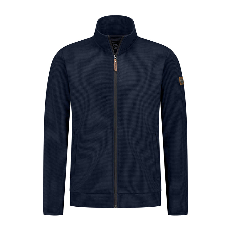 Pavo Men - Outdoor cardigan - Navy F