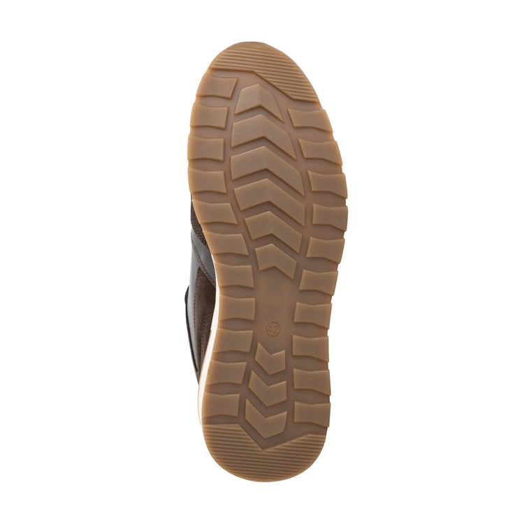 Dalton Men - Sneakers - Leather - Dark brown UNS