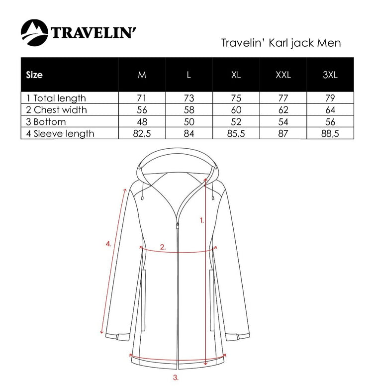 Karl - Waterproof jacket - Men - Sand SC