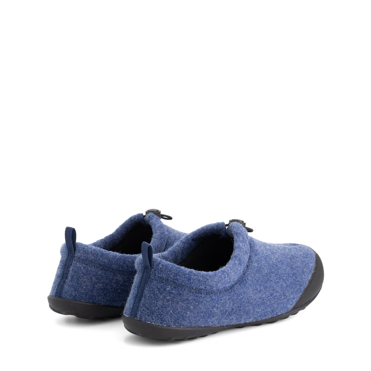 Back2Home Men - House slippers - Wool - Navy BD