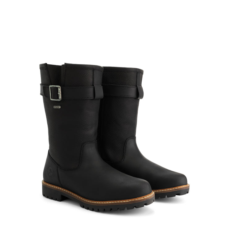 Finnmark - Wool-lined outdoor boots - Men - Black FRD