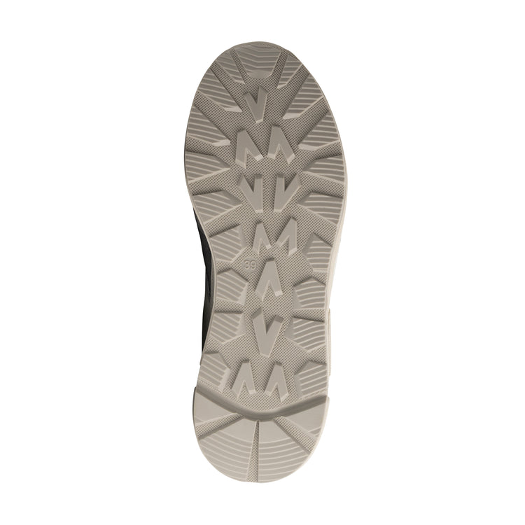 Rayleigh Women - Sneakers - Leather - Grey/Green UNS