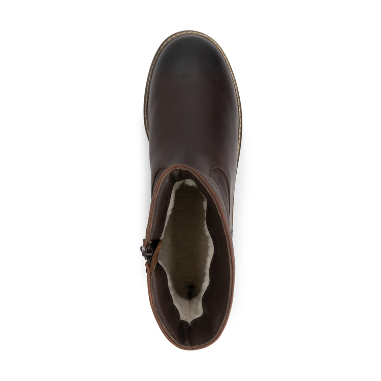 Fyresdal Men - Boots - Wool-lined - Dark brown UPS