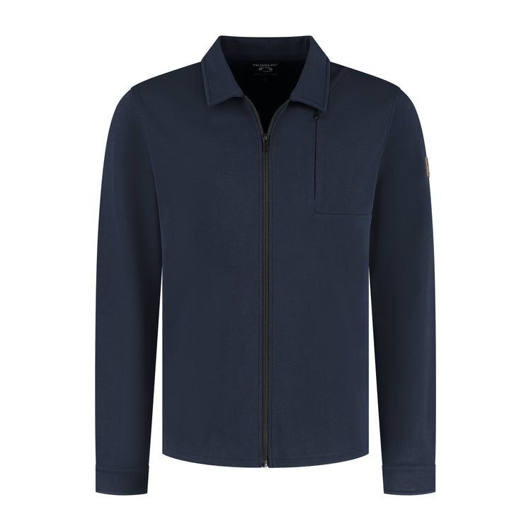 Njord - Cardigan - Men - Navy F