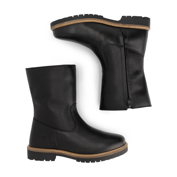 Bjornstad Women - Boots - Wool-lined - Black UPD