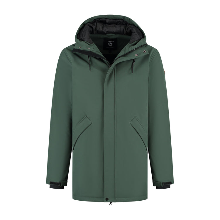 Enok Men - Softshell jacket - Padded - Dark green F