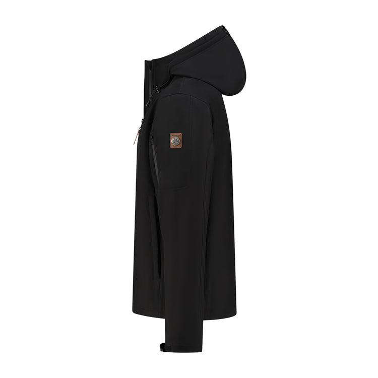 Sverre Men - Softshell jacket - Waterproof - Black L