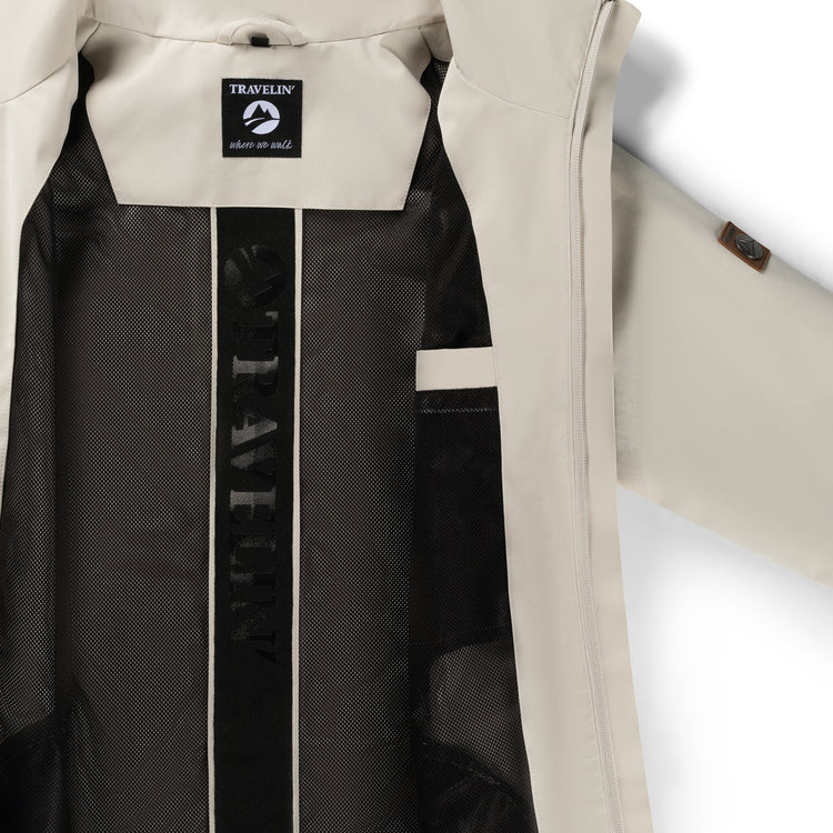 Alva Women - Hardshell jacket - Waterproof - Sand DCI