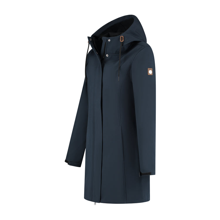 Erika - Waterproof softshell jacket - Women - Navy FL