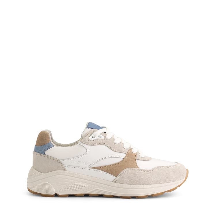 Rayleigh Women - Sneakers - Leather - Sand/Blue R