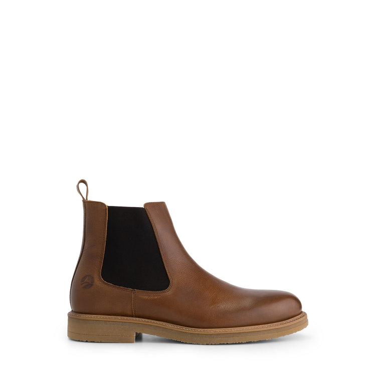 Egleton - Leather chelsea boots - Men - Cognac R