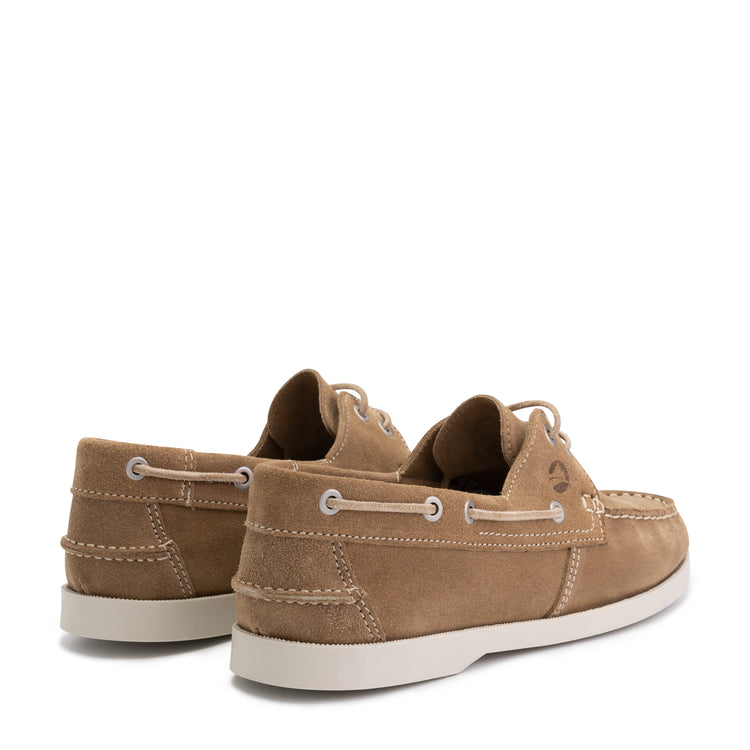 Penzance Men - Boat shoes - Suede - Light brown BD
