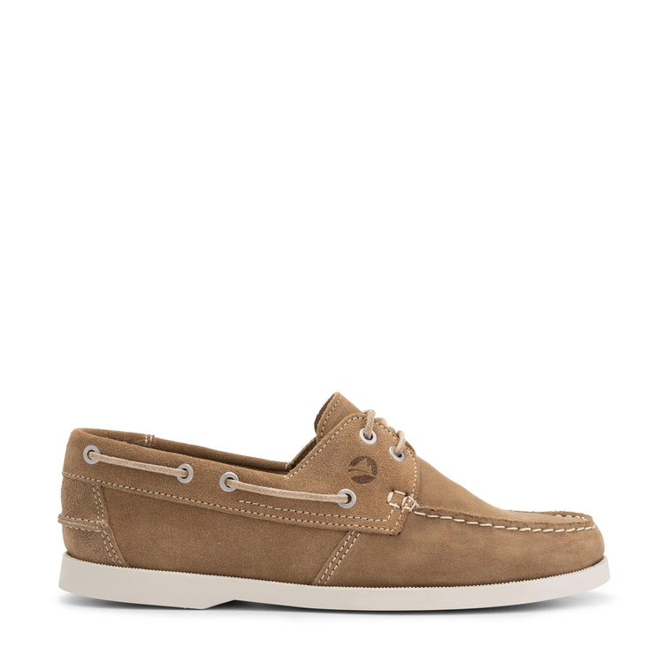 Penzance Men - Boat shoes - Suede - Light brown R